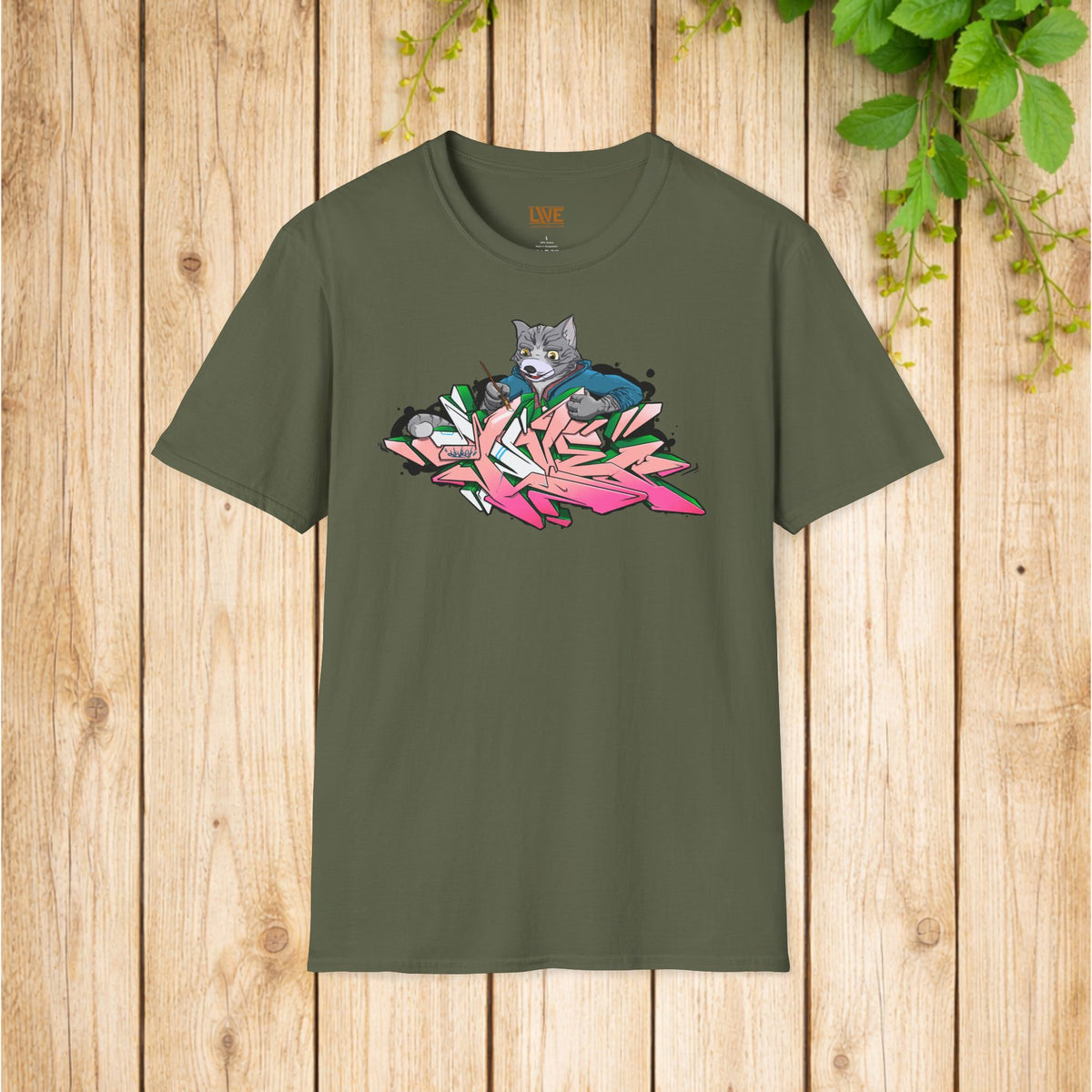 Graffiti T-Shirt — Designing