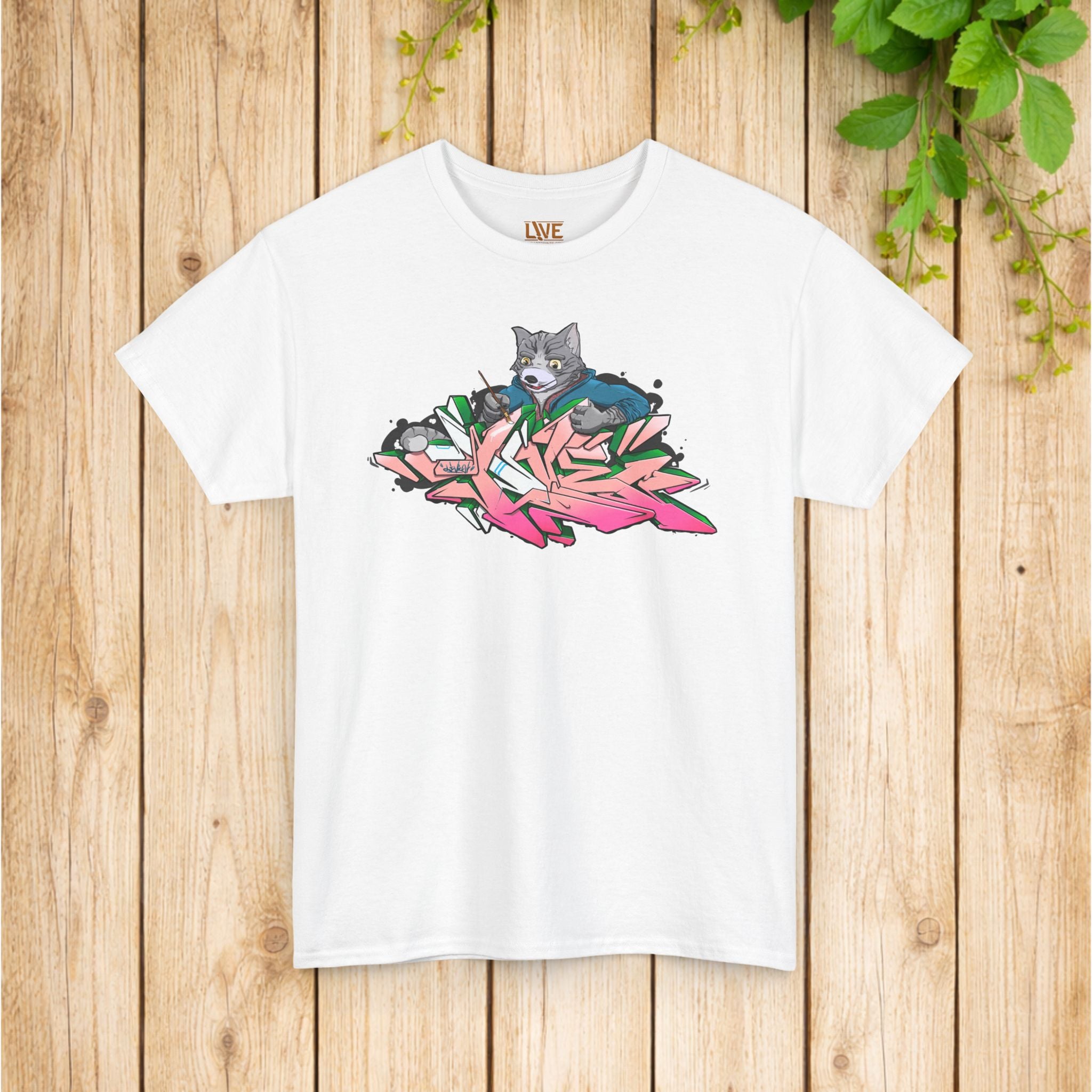 Camiseta de grafiti — Diseño