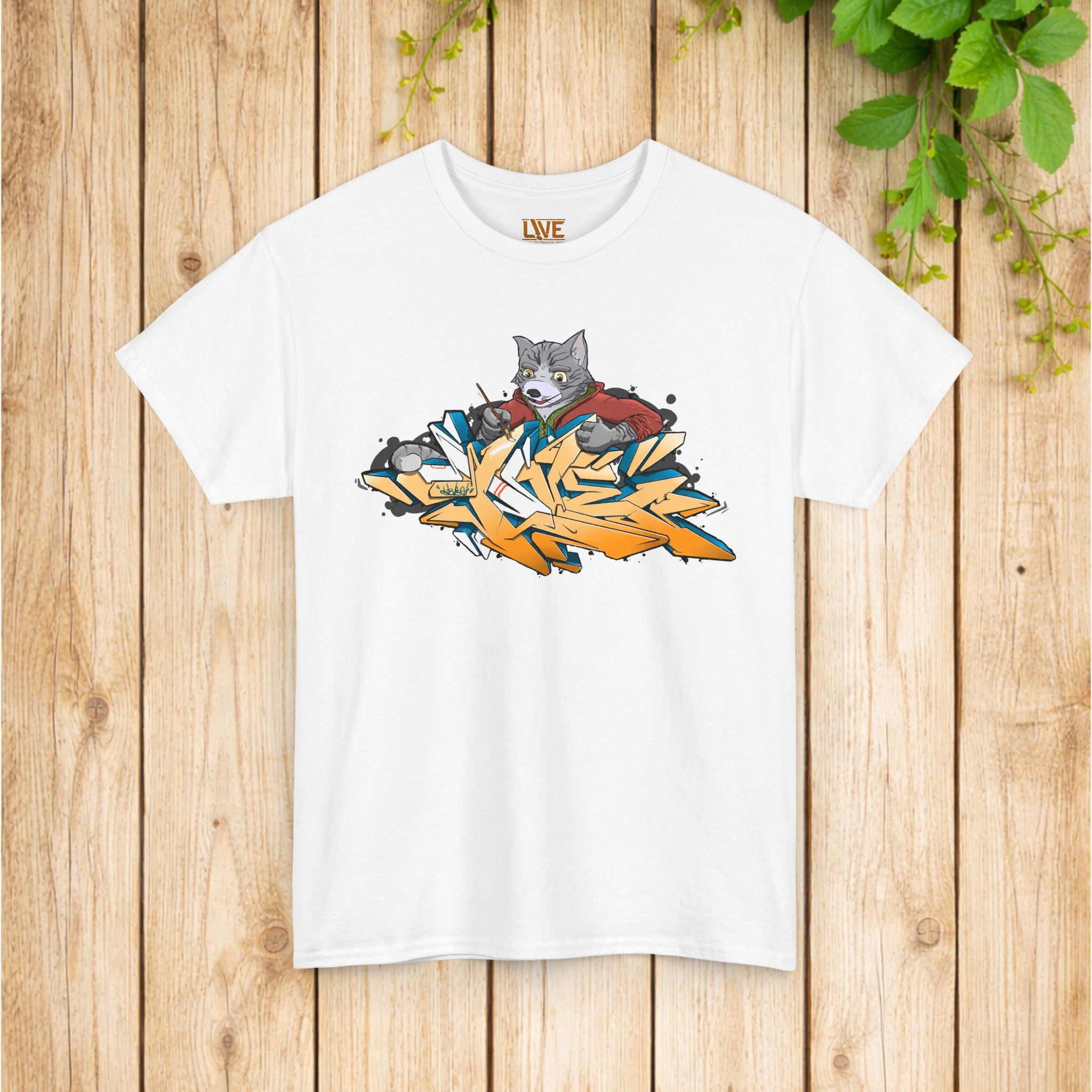 Camiseta de grafiti — Diseño