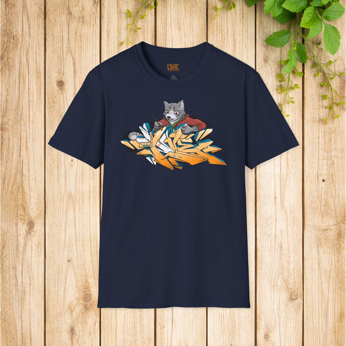 Graffiti T-Shirt — Designing