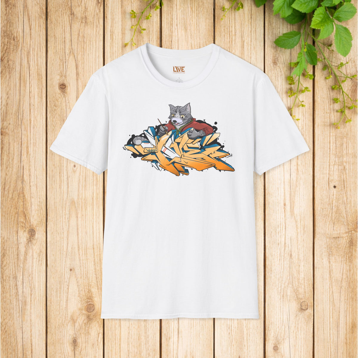 Graffiti T-Shirt — Designing
