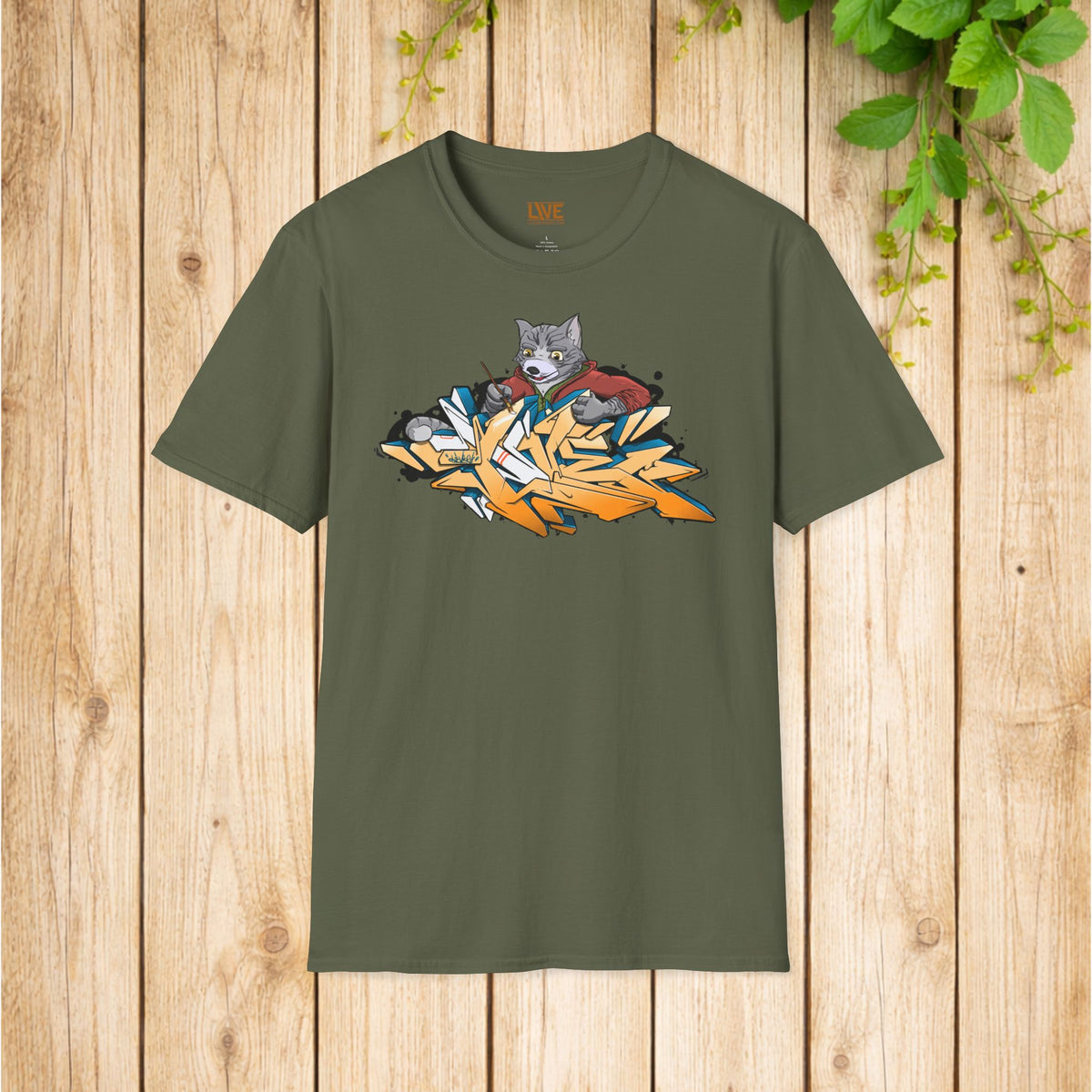 Graffiti T-Shirt — Designing