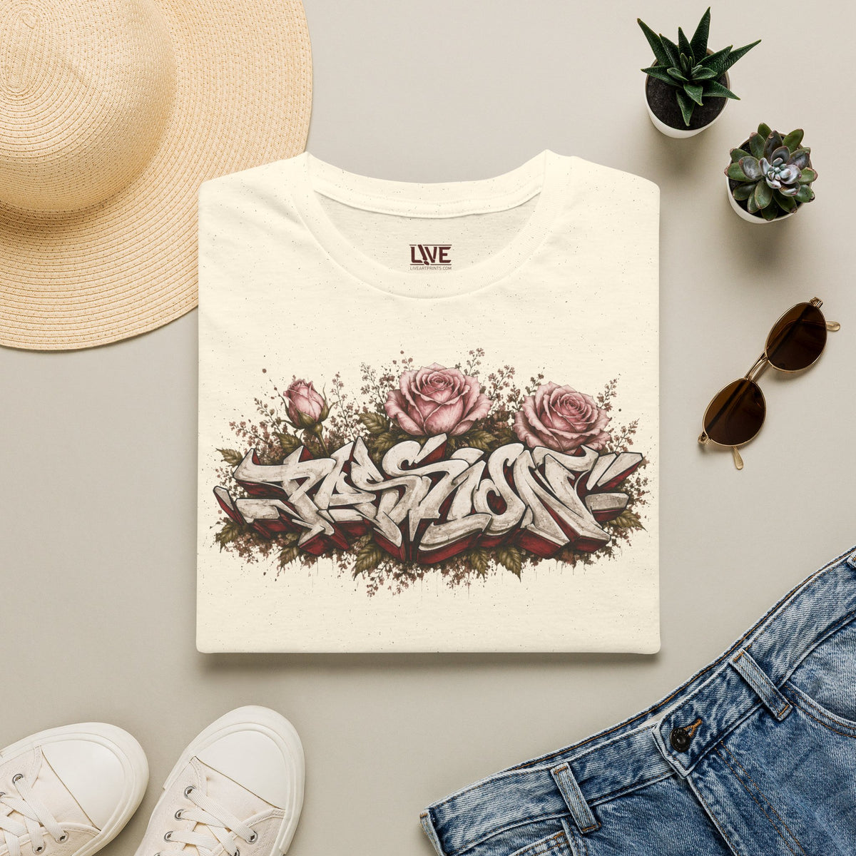 PASSION , Floral Streetwear