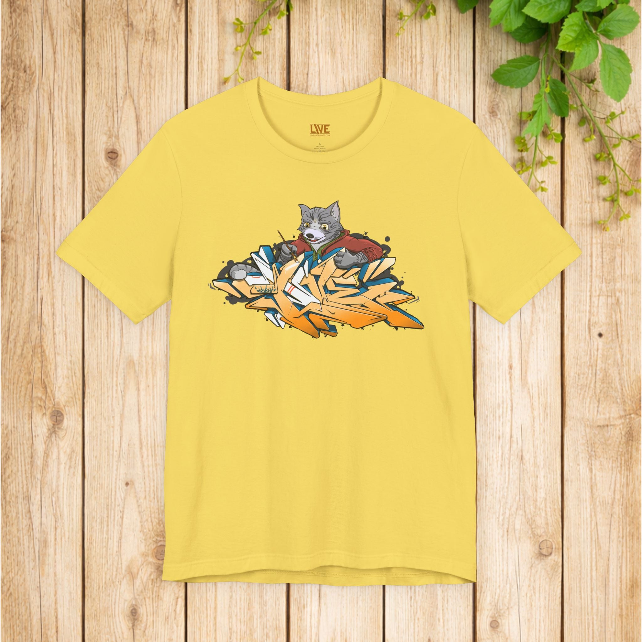 Graffiti T-Shirt — Designing