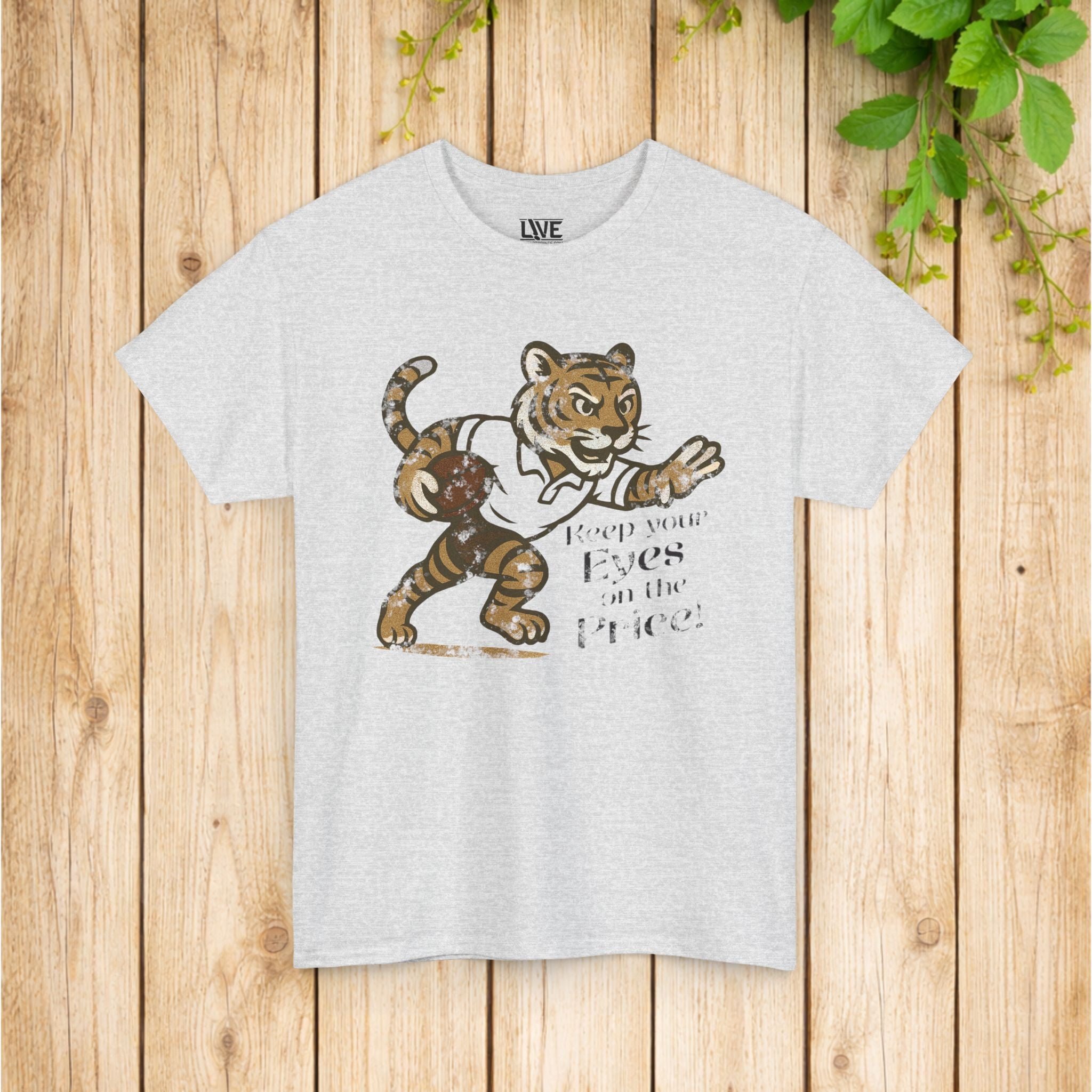 Eyes on the Price - Tiger Football T-Shirt