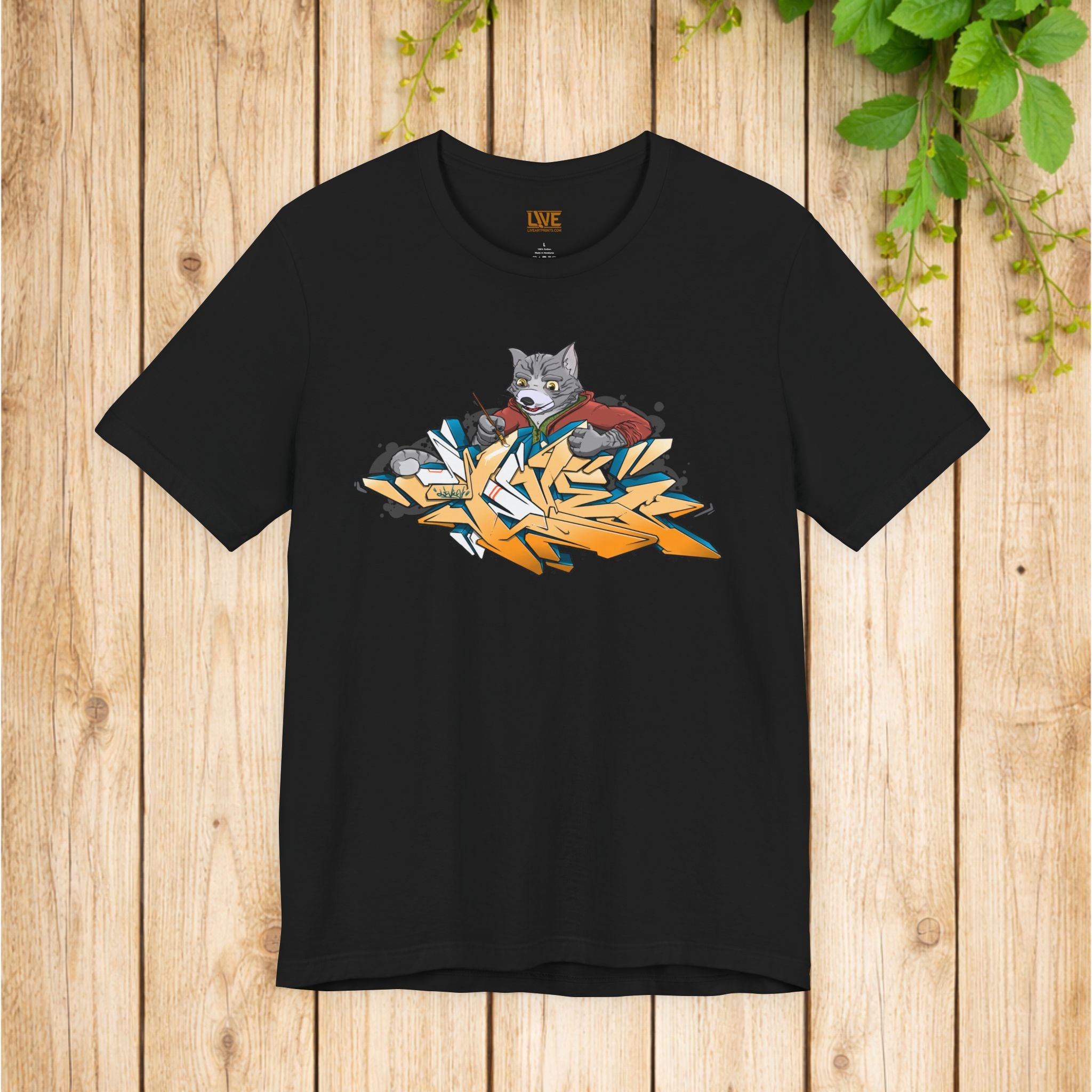 Graffiti T-Shirt — Designing