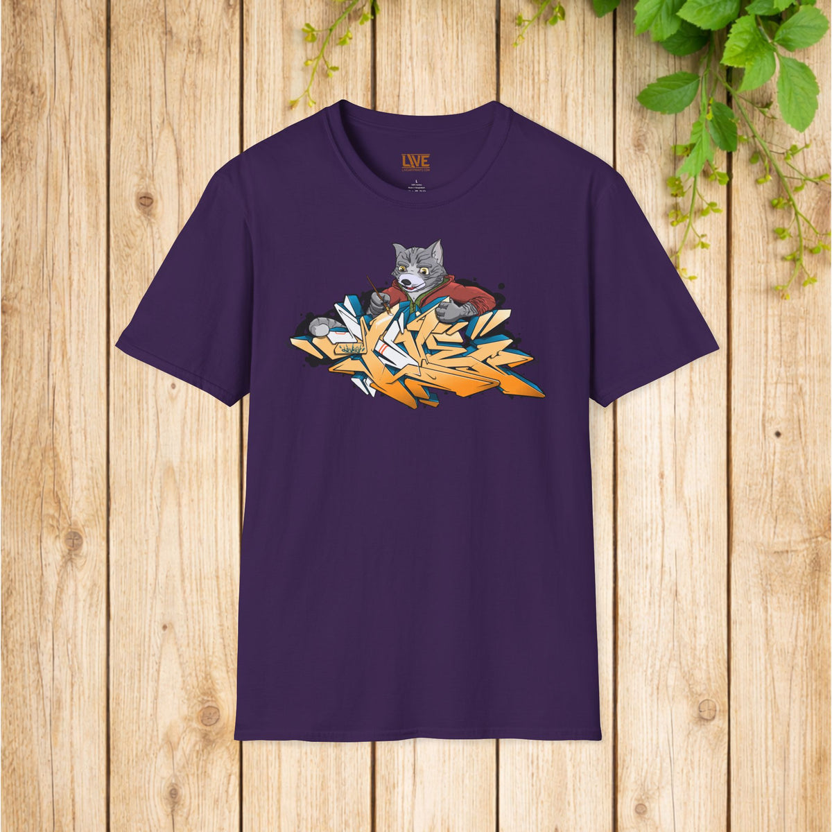 Graffiti T-Shirt — Designing