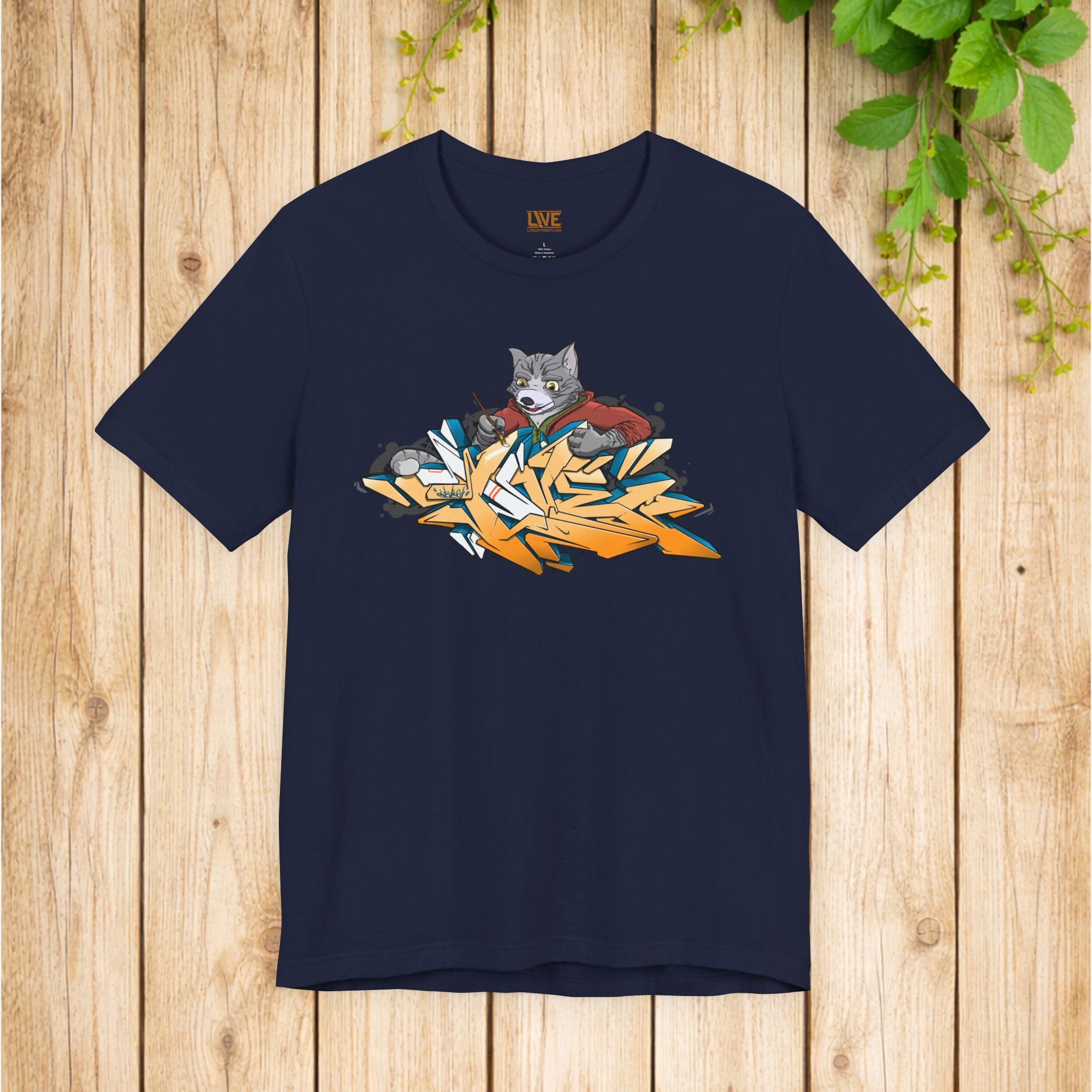 Graffiti T-Shirt — Designing