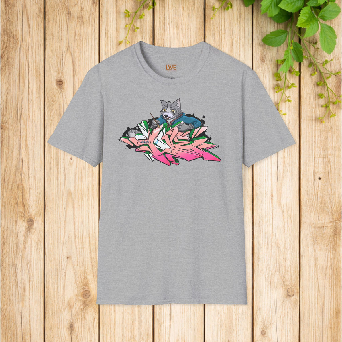 Graffiti T-Shirt — Designing