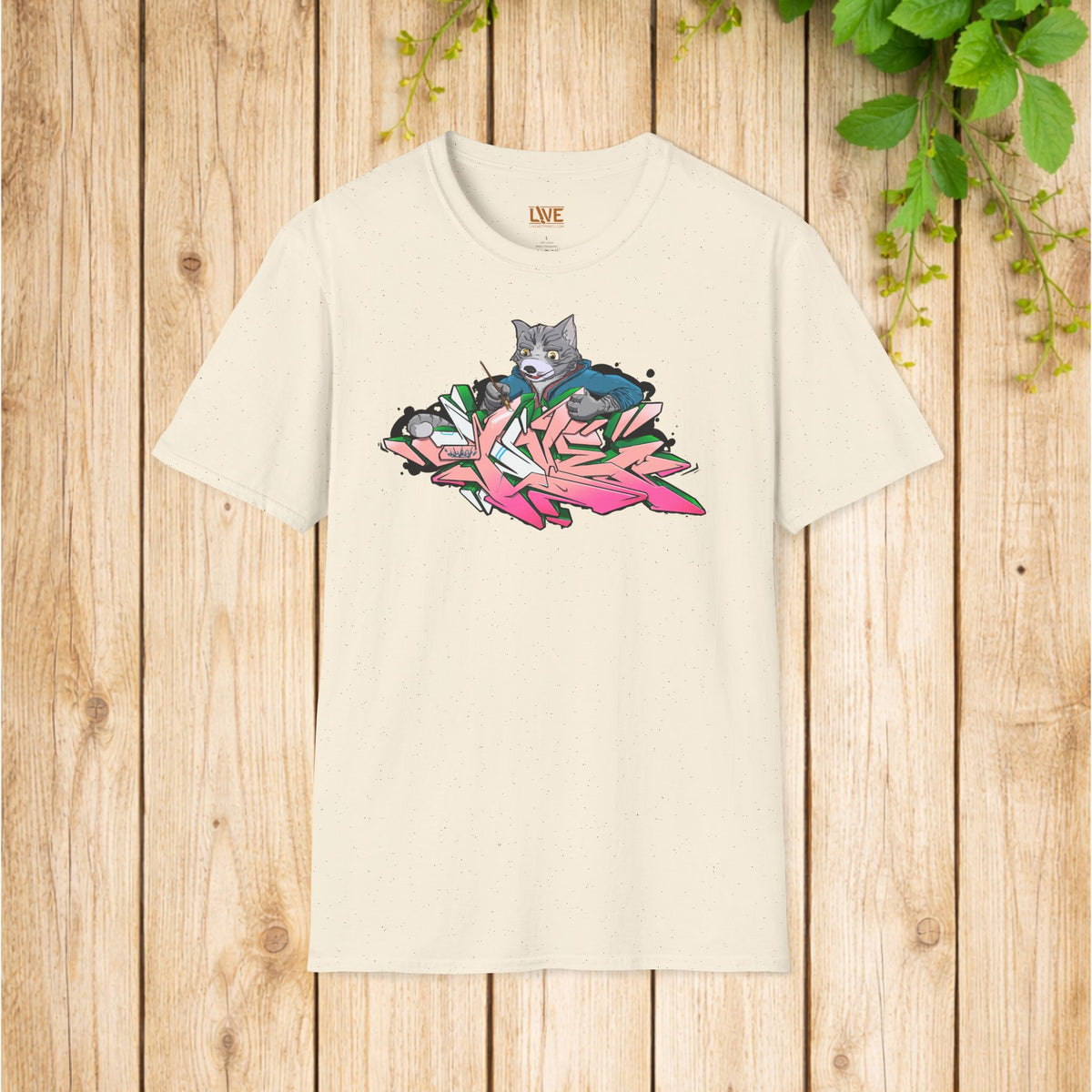 Graffiti T-Shirt — Designing