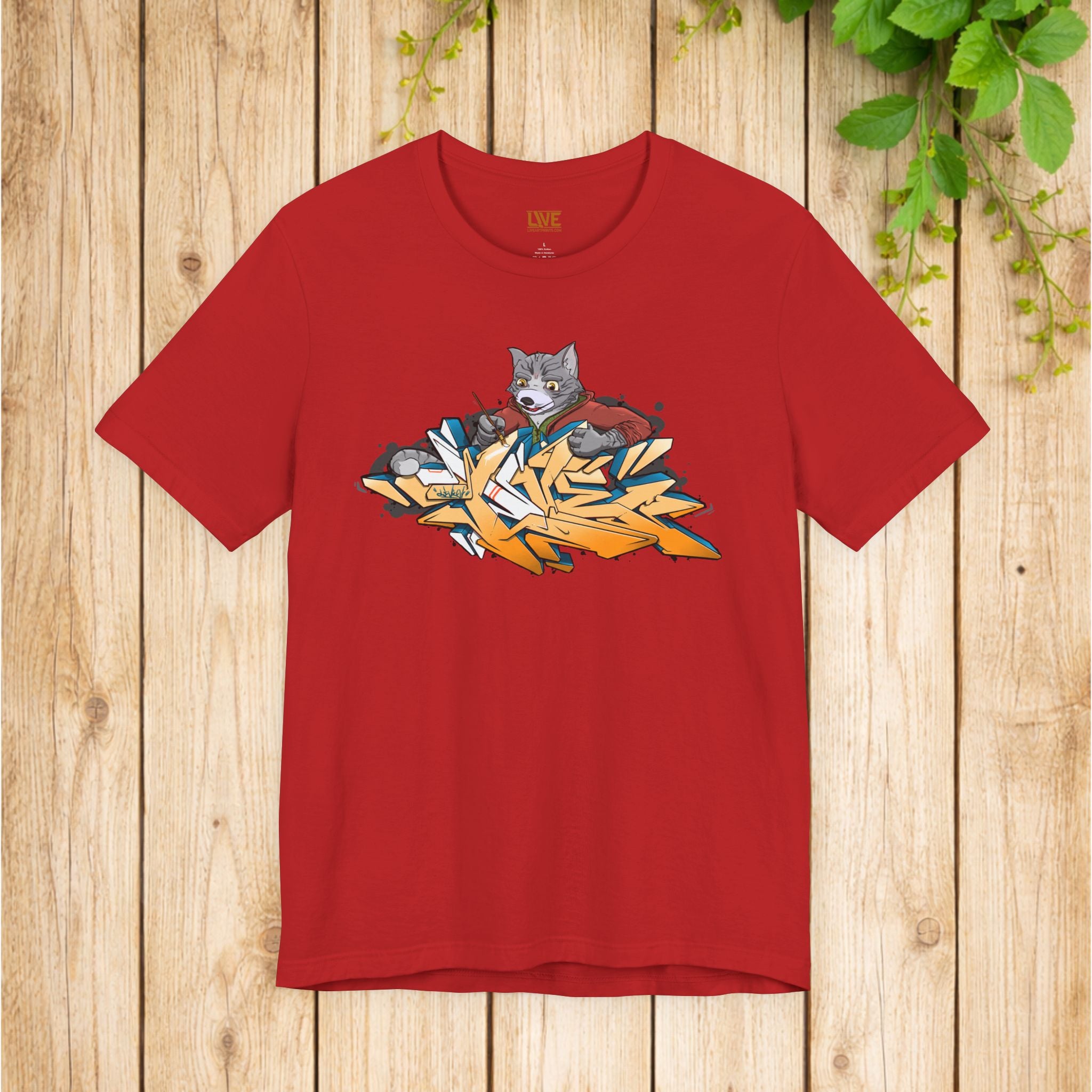 Graffiti T-Shirt — Designing