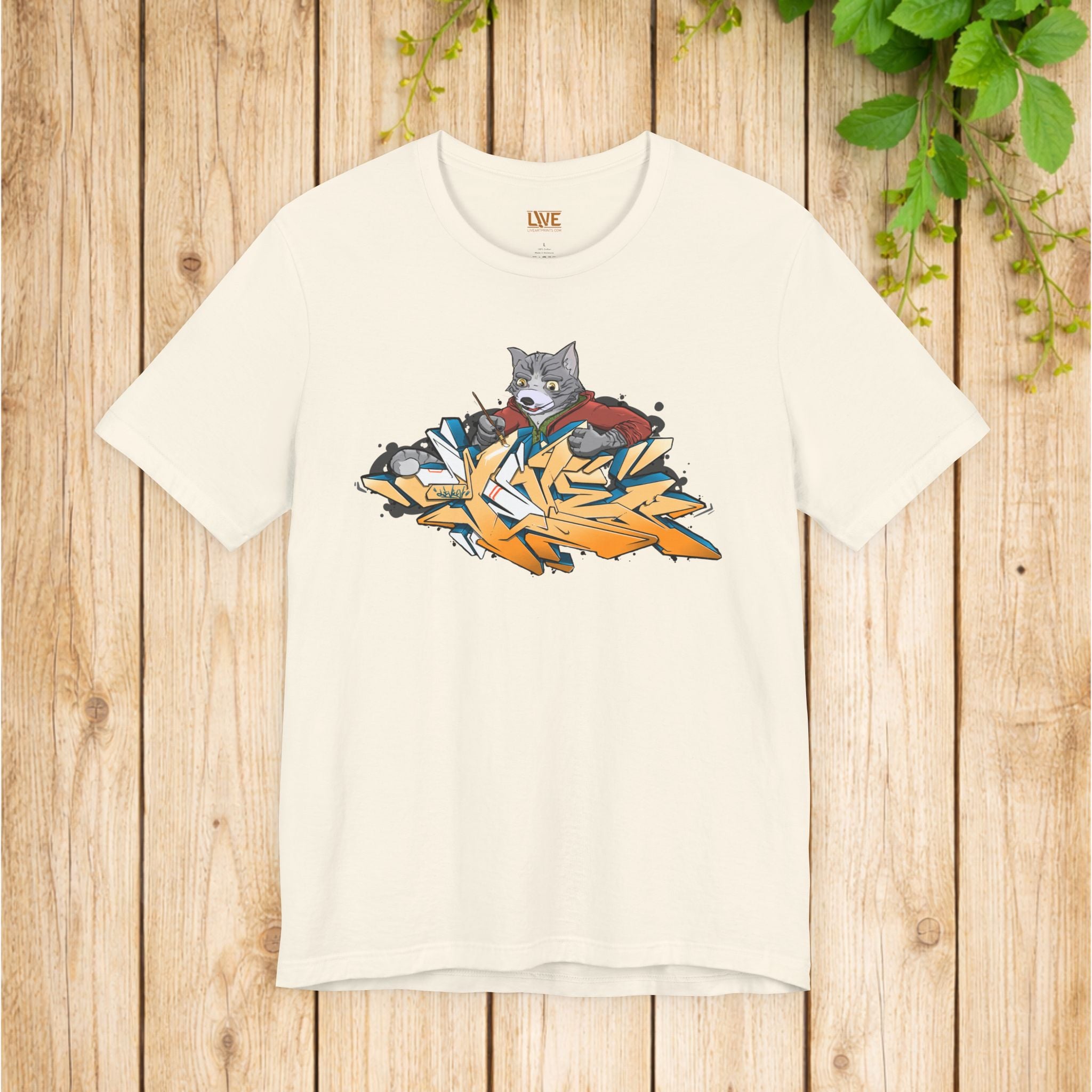 Graffiti T-Shirt — Designing