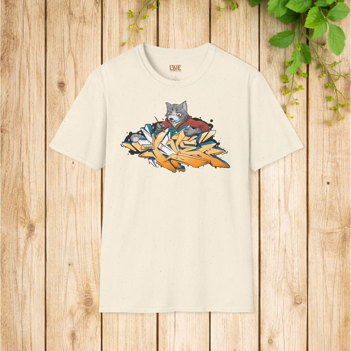 Graffiti T-Shirt — Designing