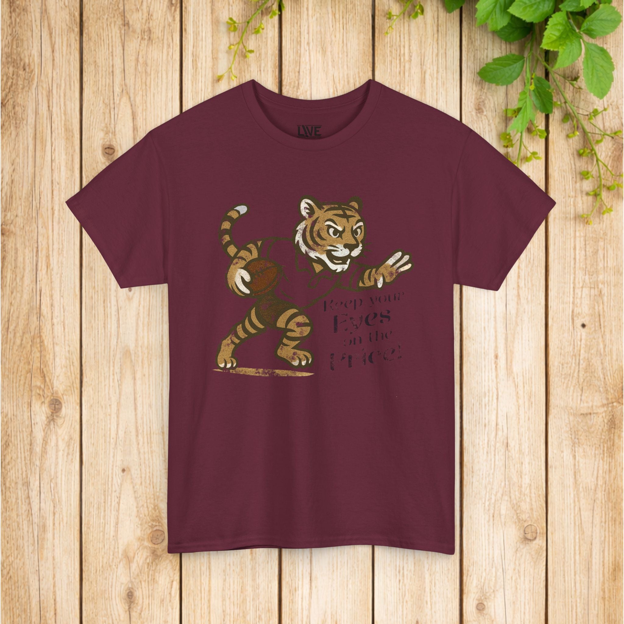 Eyes on the Price - Tiger Football T-Shirt