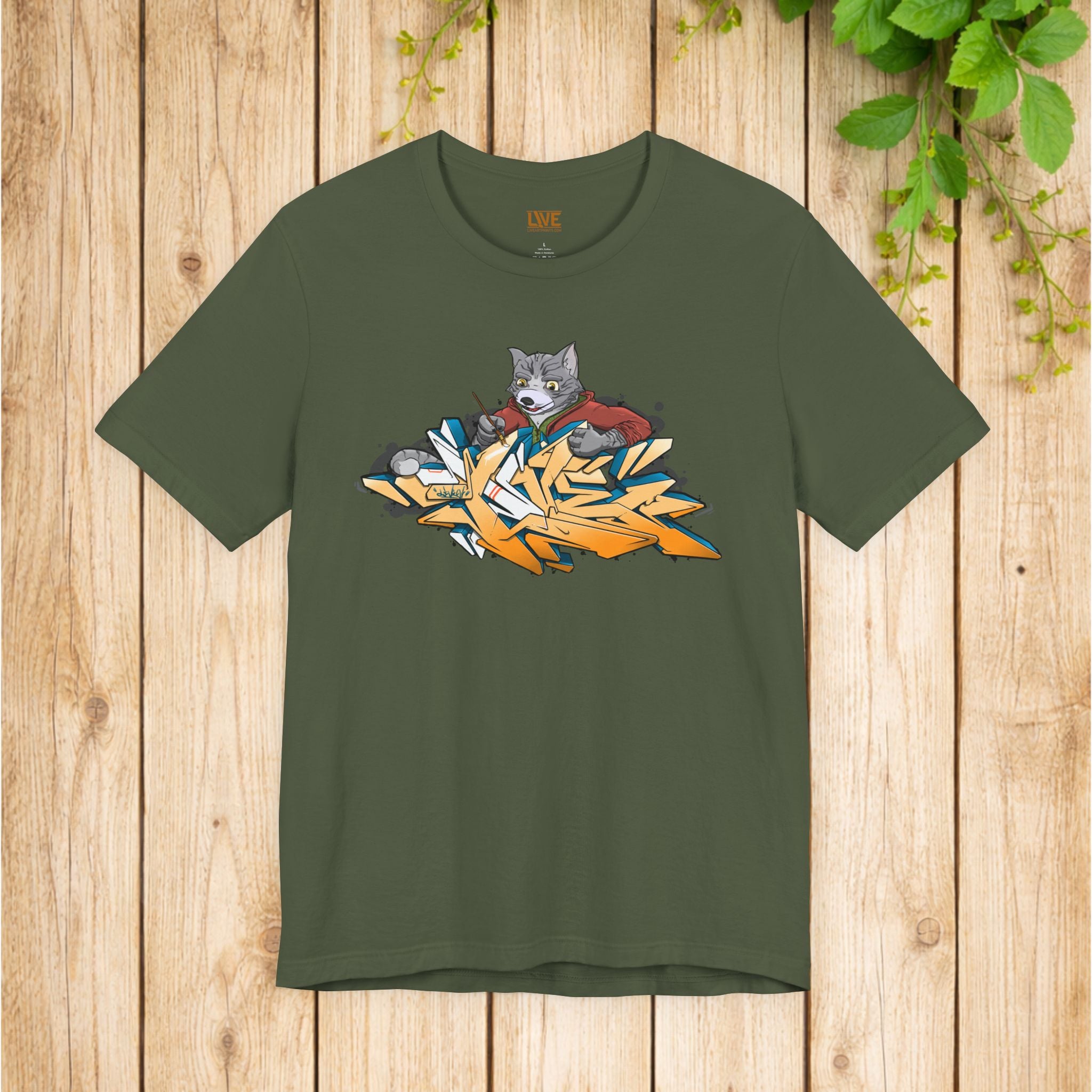 Graffiti T-Shirt — Designing