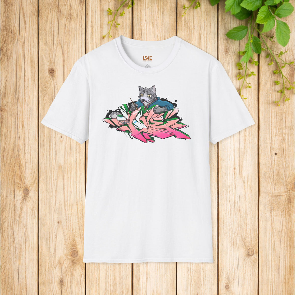 Graffiti T-Shirt — Designing