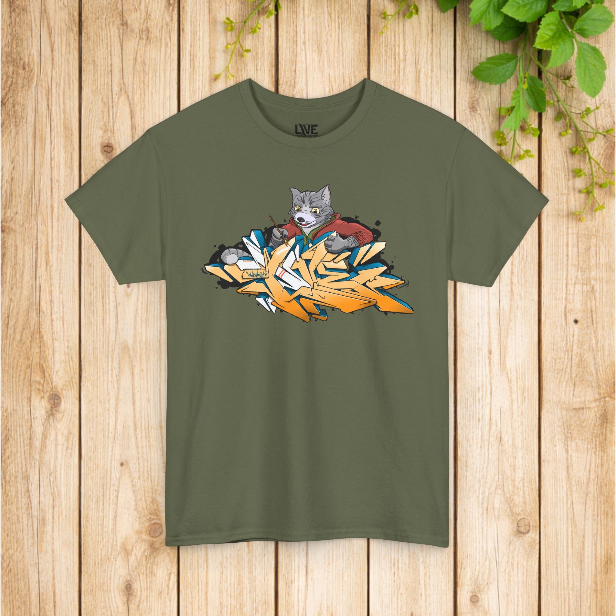 Camiseta de grafiti — Diseño