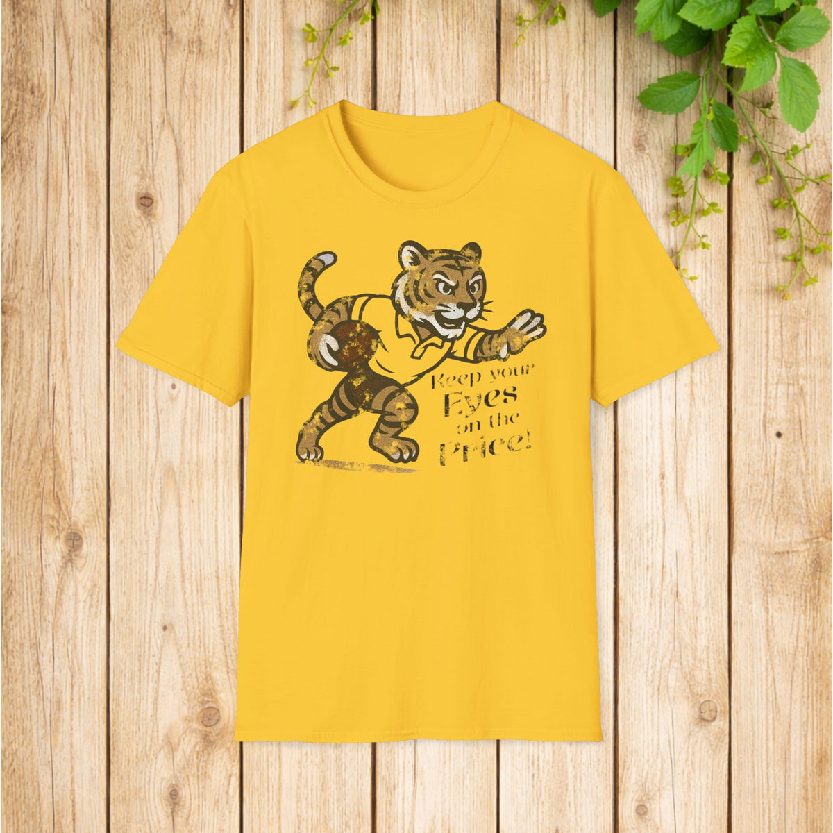 Eyes on the Price - Tiger Football T-Shirt