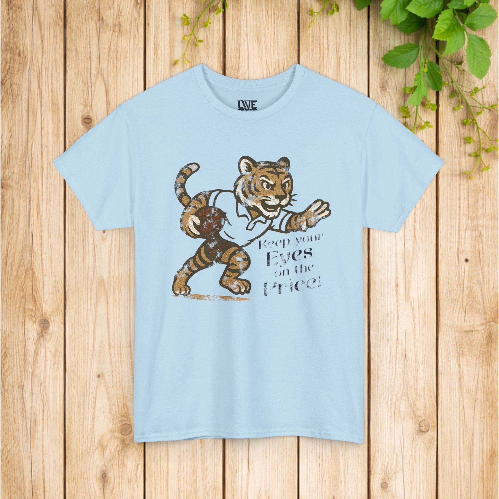 Eyes on the Price - Tiger Football T-Shirt