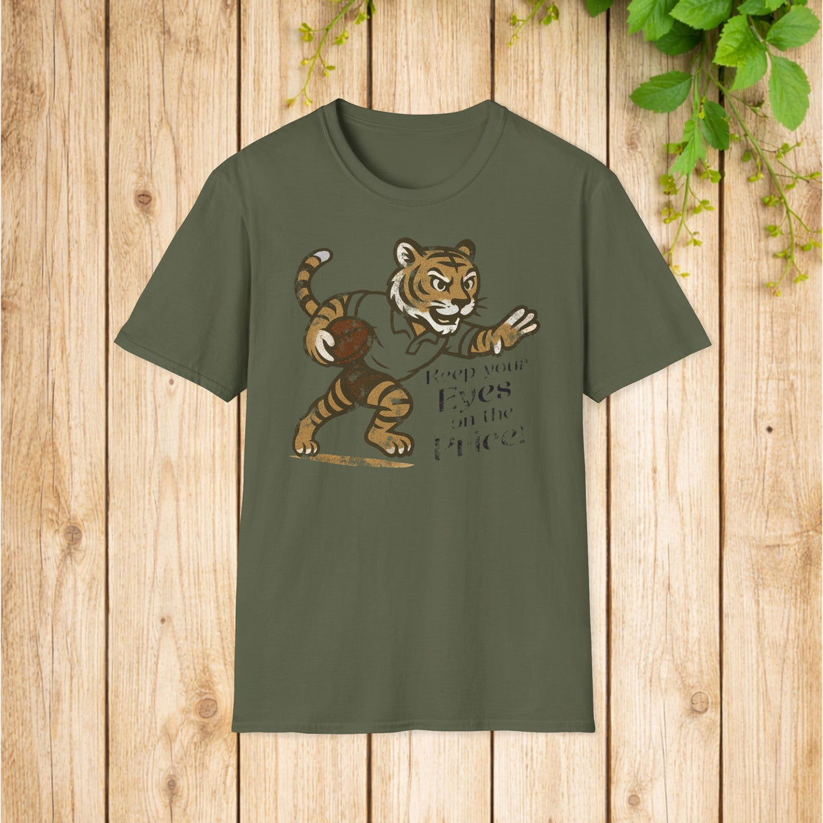 Eyes on the Price - Tiger Football T-Shirt