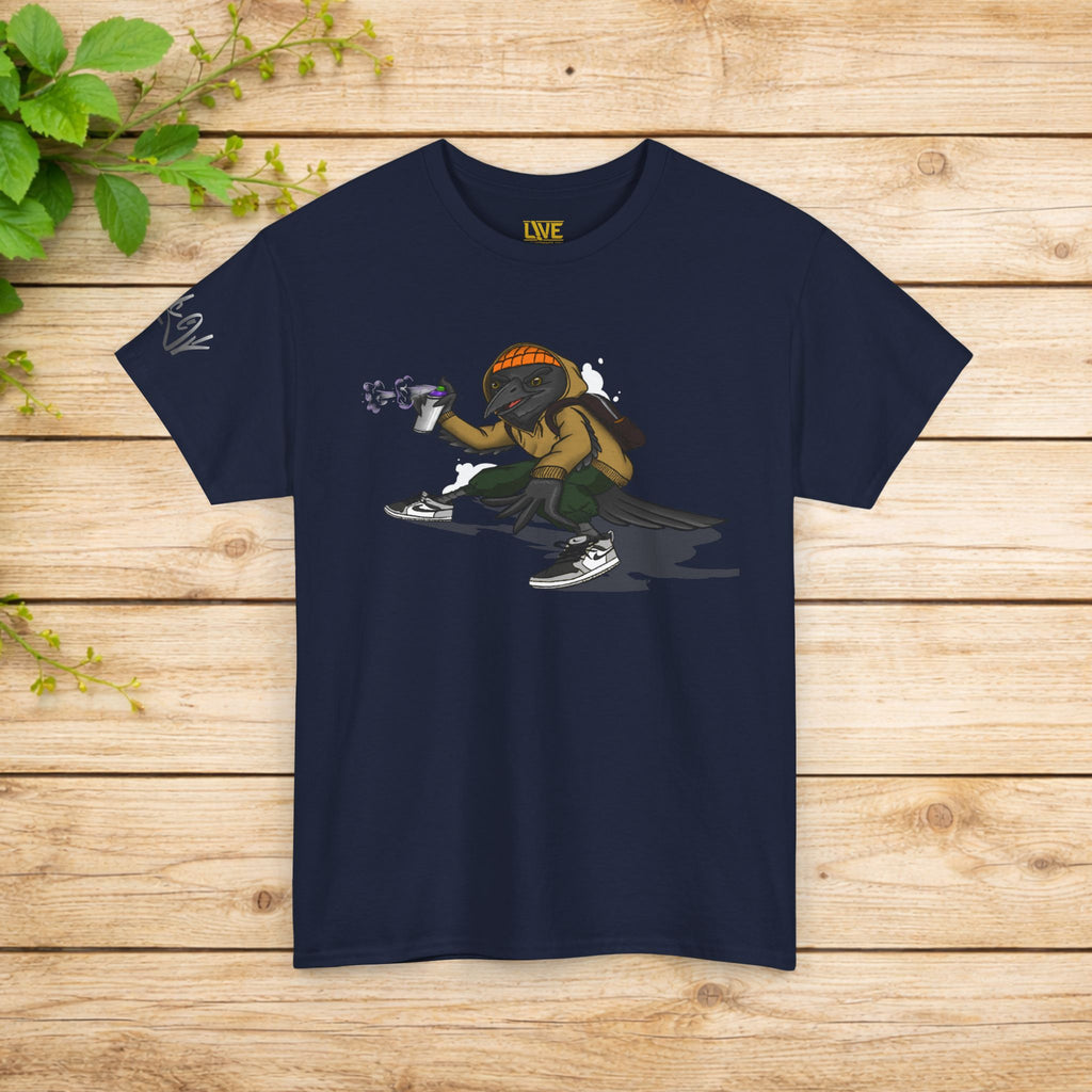 Camiseta Gráfica de Skateboarder Callejero – Diseño de Grafiti Urbano